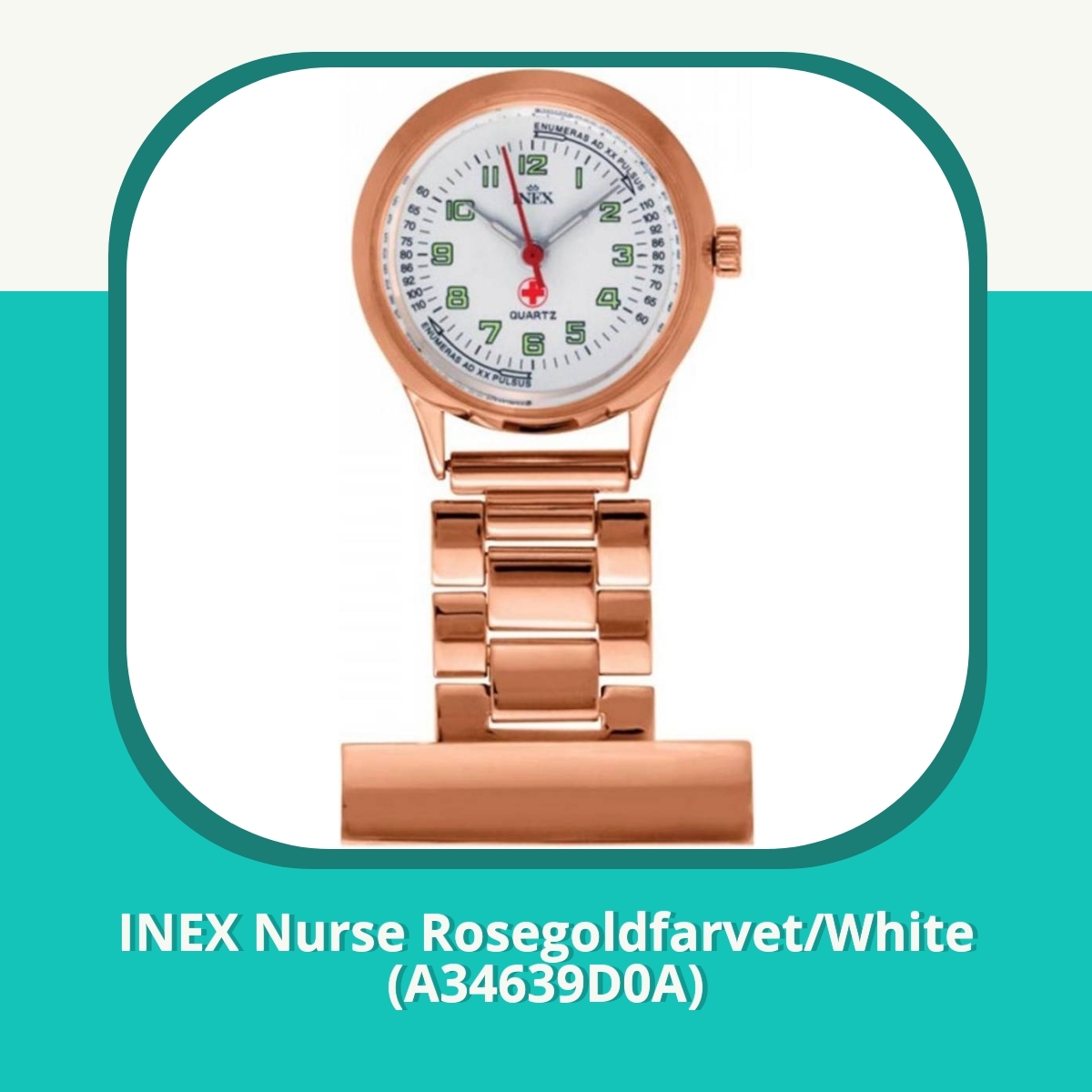 Anmeldelse af INEX Nurse Rosegoldfarvet/White (A34639D0A)