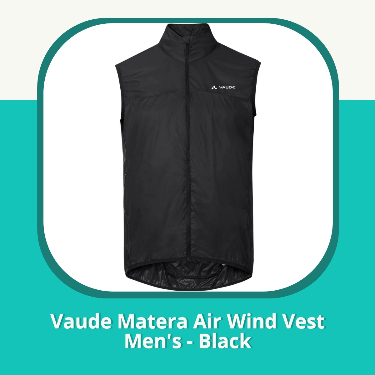 Anmeldelse af Vaude Matera Air Wind Vest Men's - Black