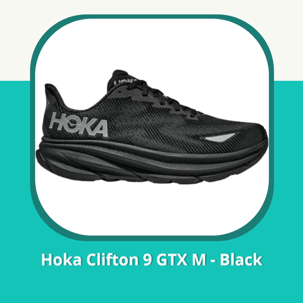 Anmeldelse af Hoka Clifton 9 GTX M - Black