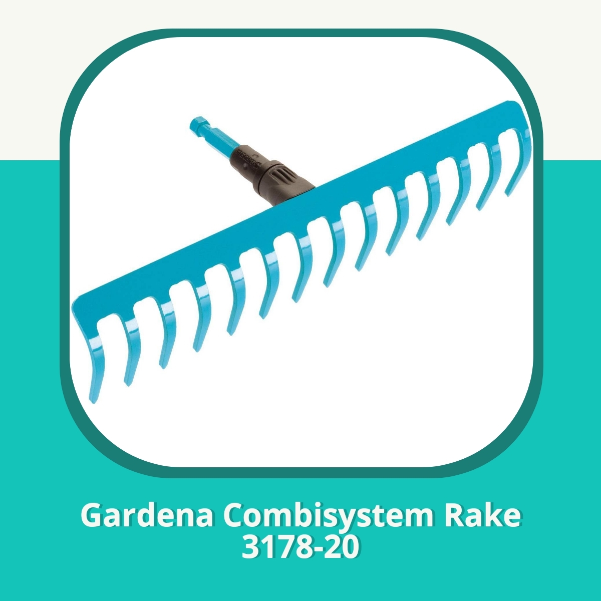 Anmeldelse af Gardena Combisystem Rake 3178-20