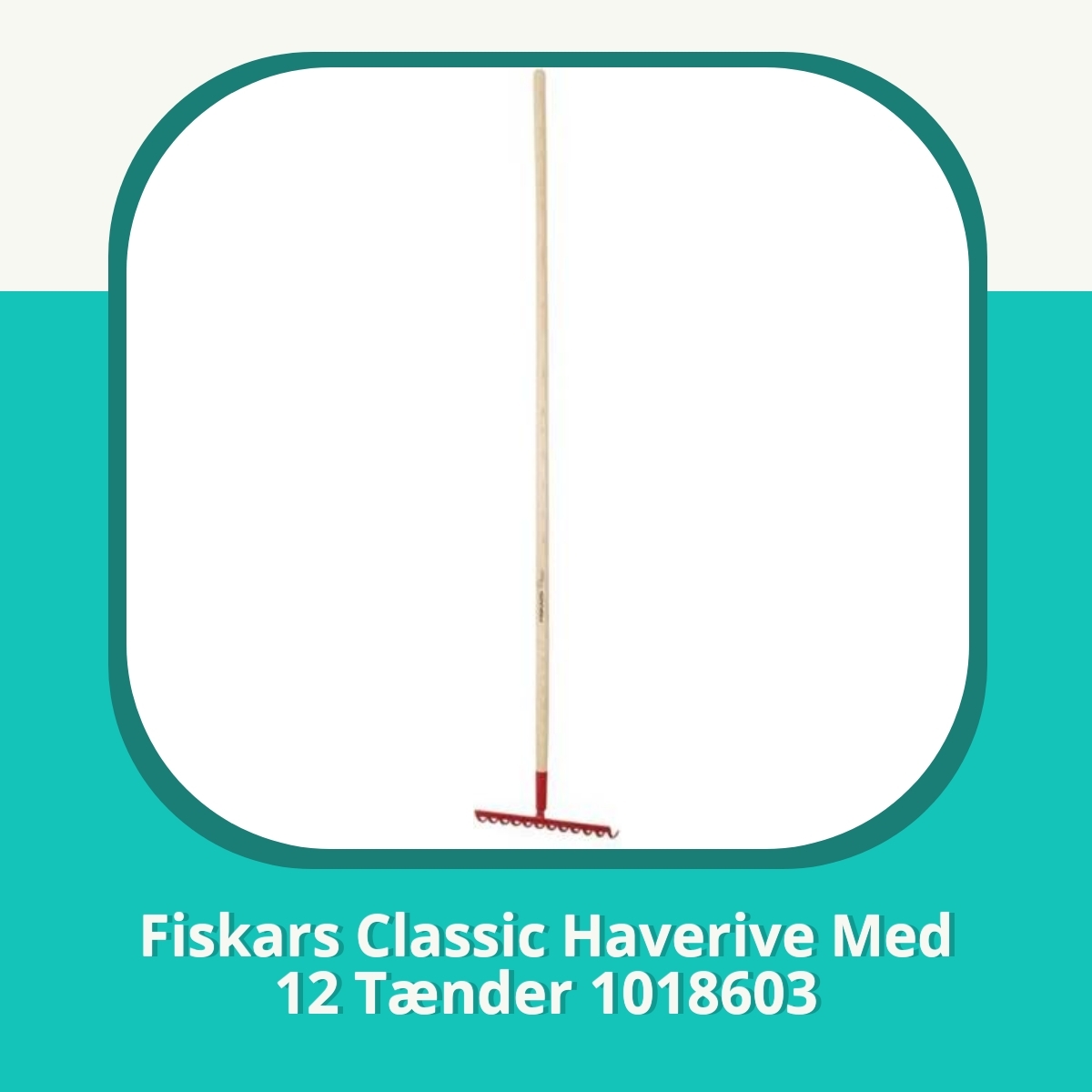 Anmeldelse af Fiskars Classic Haverive Med 12 Tænder 1018603