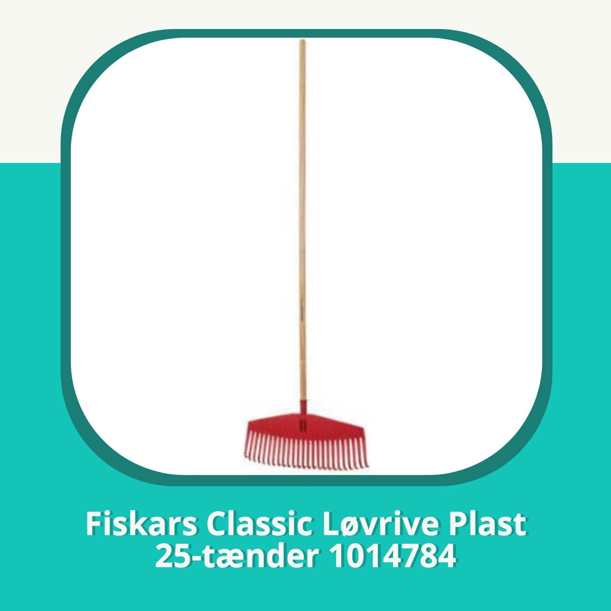 Anmeldelse af Fiskars Classic Løvrive Plast 25-tænder 1014784