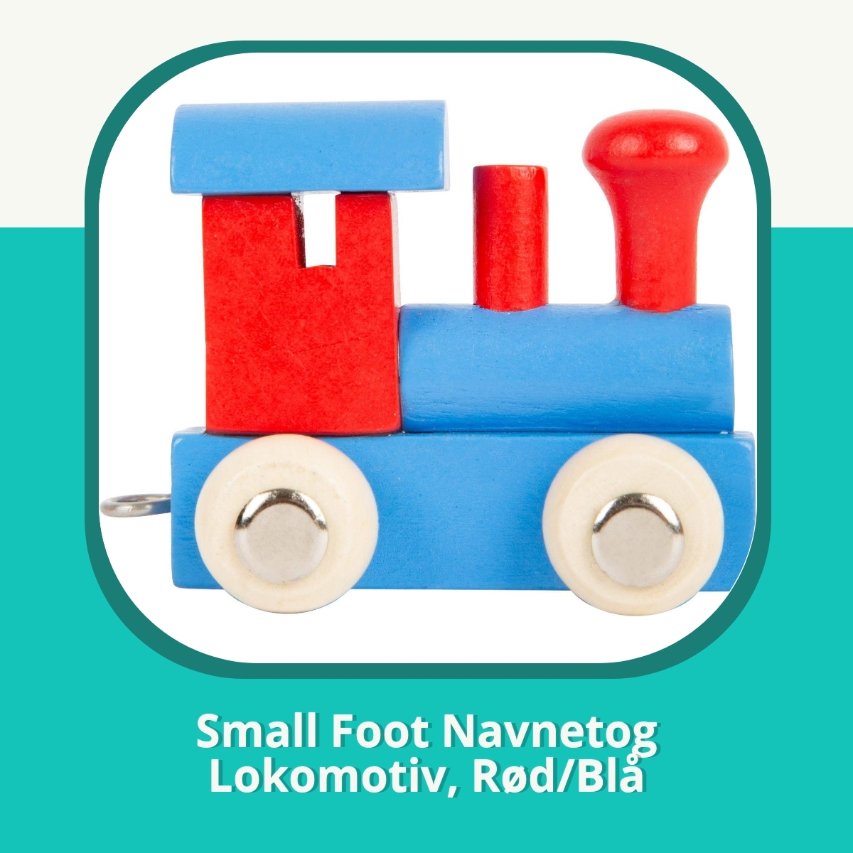 Anmeldelse af Small Foot Navnetog Lokomotiv, Rød/Blå