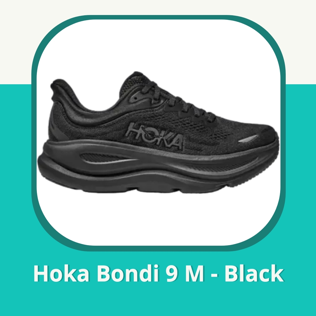 Recension af Hoka Bondi 9 M - Black