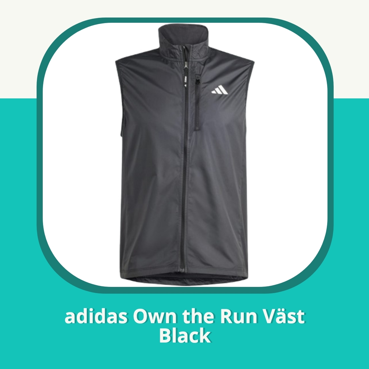 Recension af adidas Own the Run Väst Black