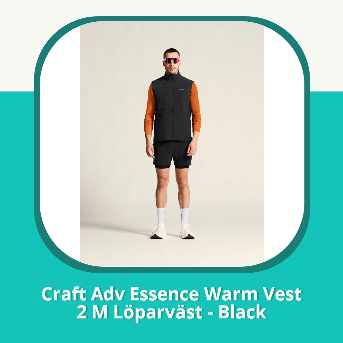 Recension af Craft Adv Essence Warm Vest 2 M Löparväst - Black