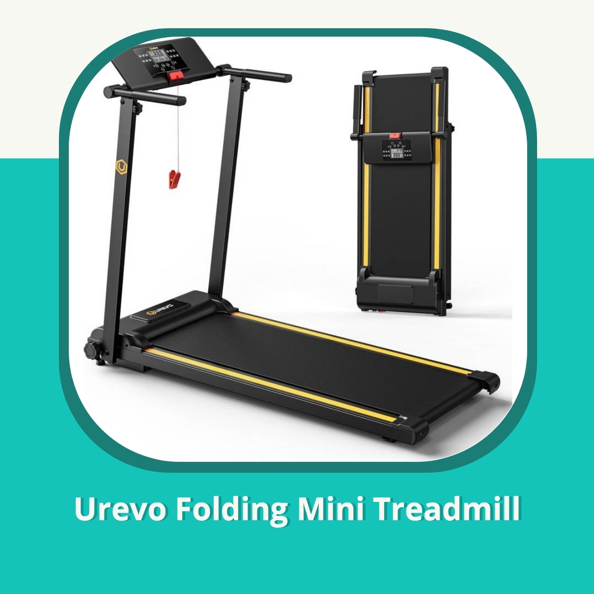 Recension af Urevo Folding Mini Treadmill