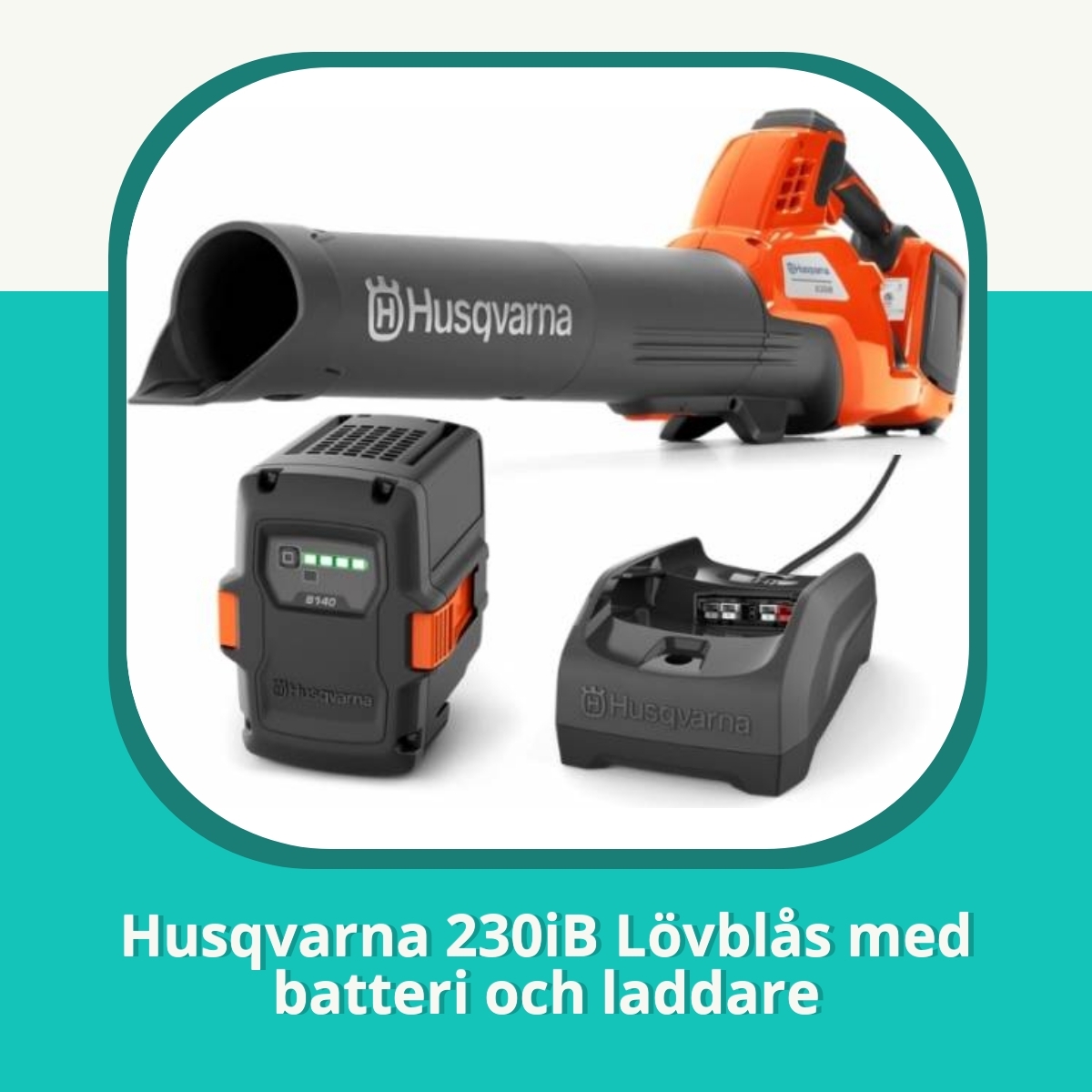 Recension af Husqvarna 230iB Lövblås med batteri och laddare