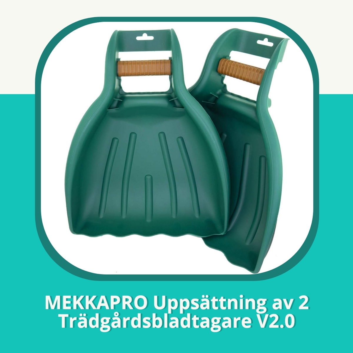 Recension af MEKKAPRO Uppsättning av 2 Trädgårdsbladtagare V2.0