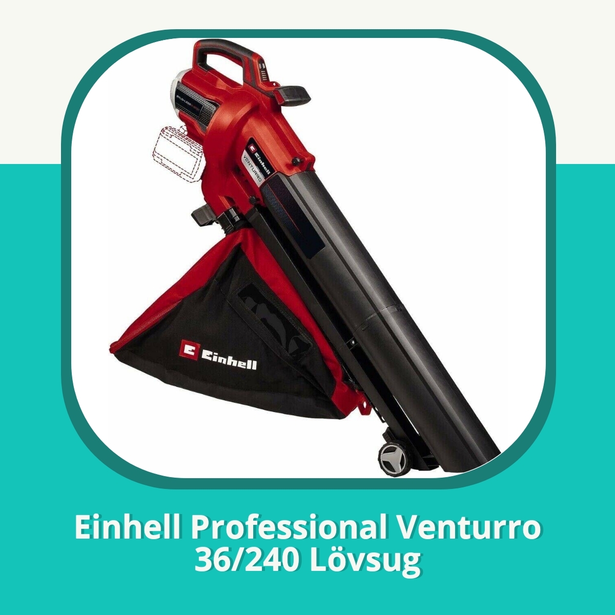 Recension af Einhell Professional Venturro 36/240 Lövsug