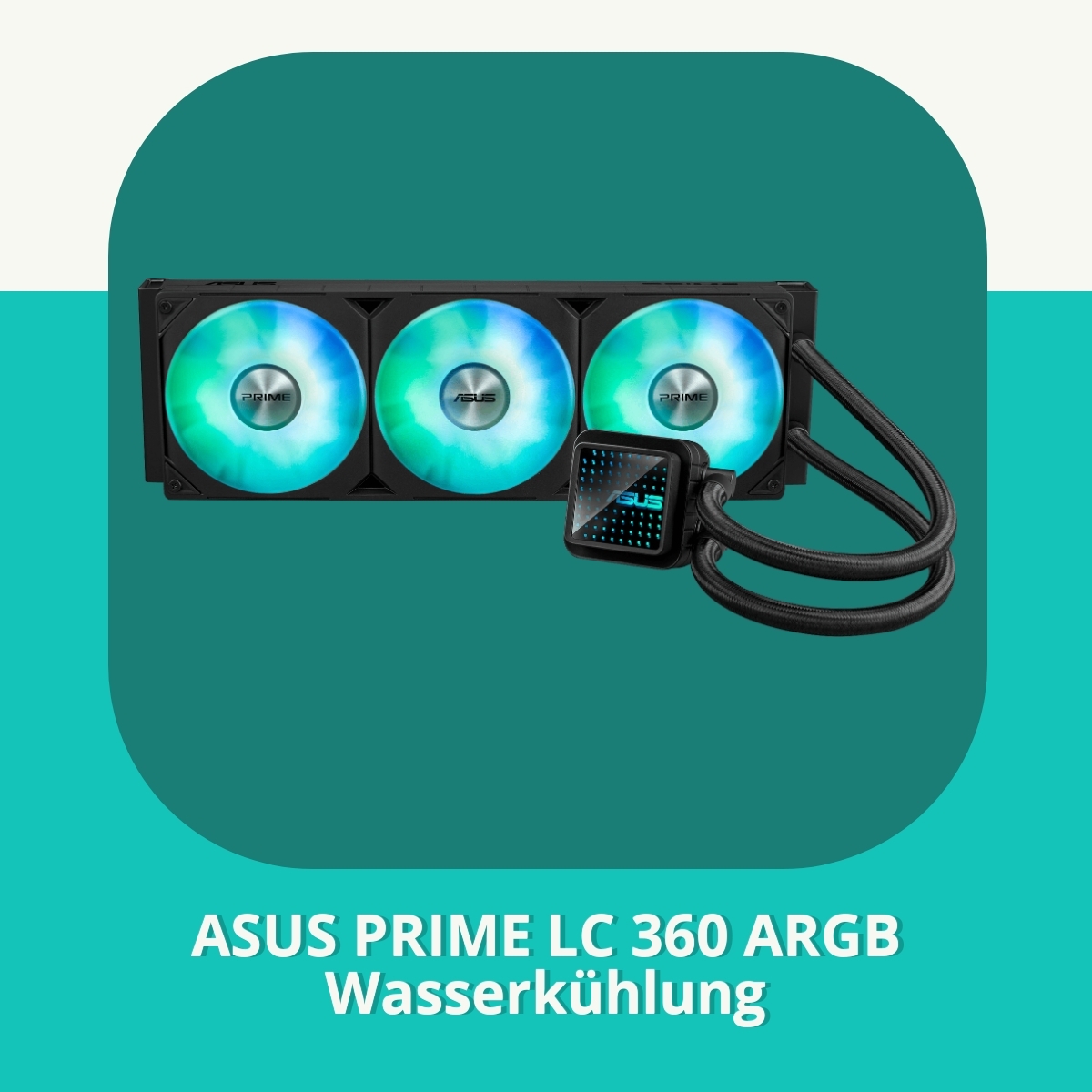 Anmeldelse af ASUS PRIME LC 360 ARGB Wasserkühlung