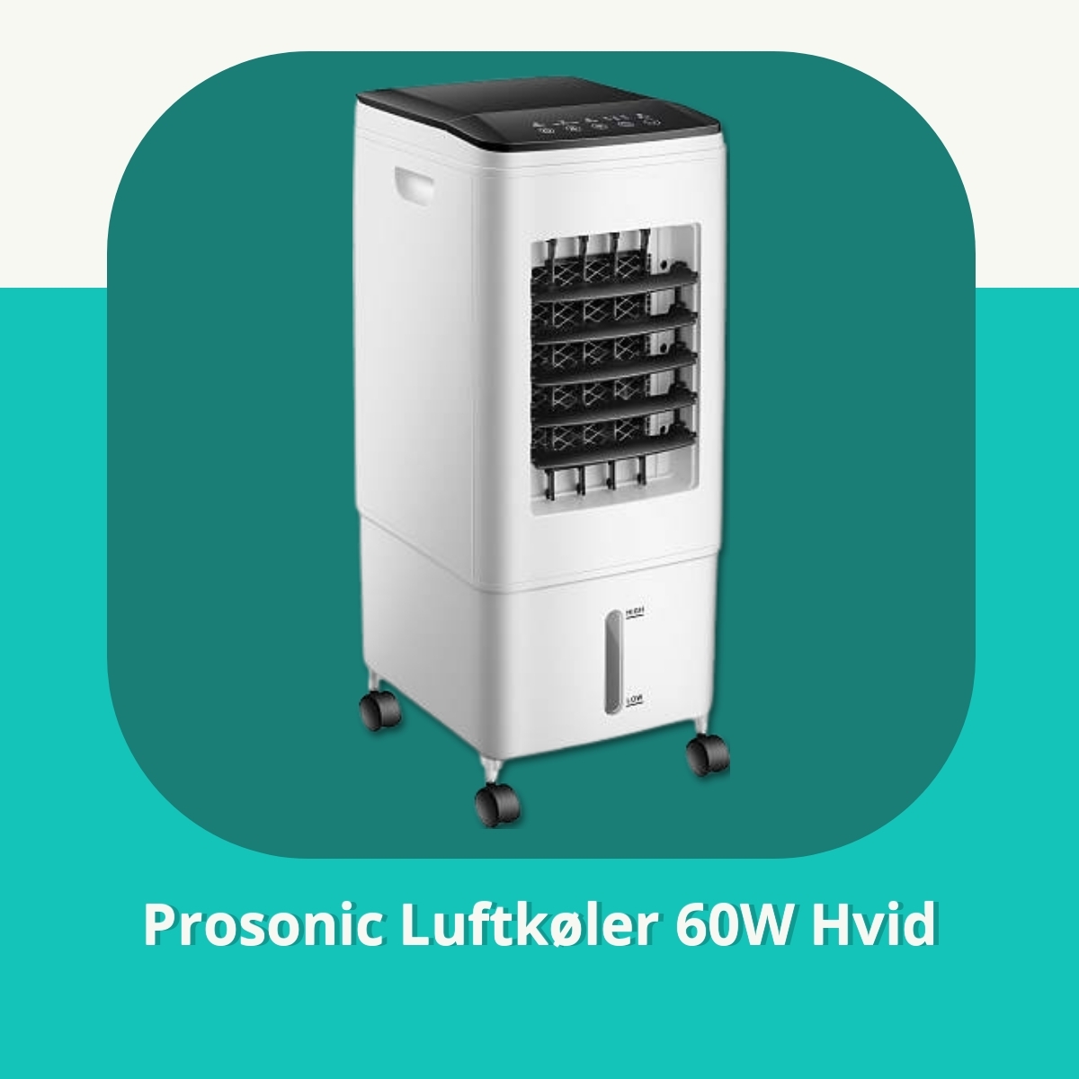 Anmeldelse af Prosonic Luftkøler 60W Hvid