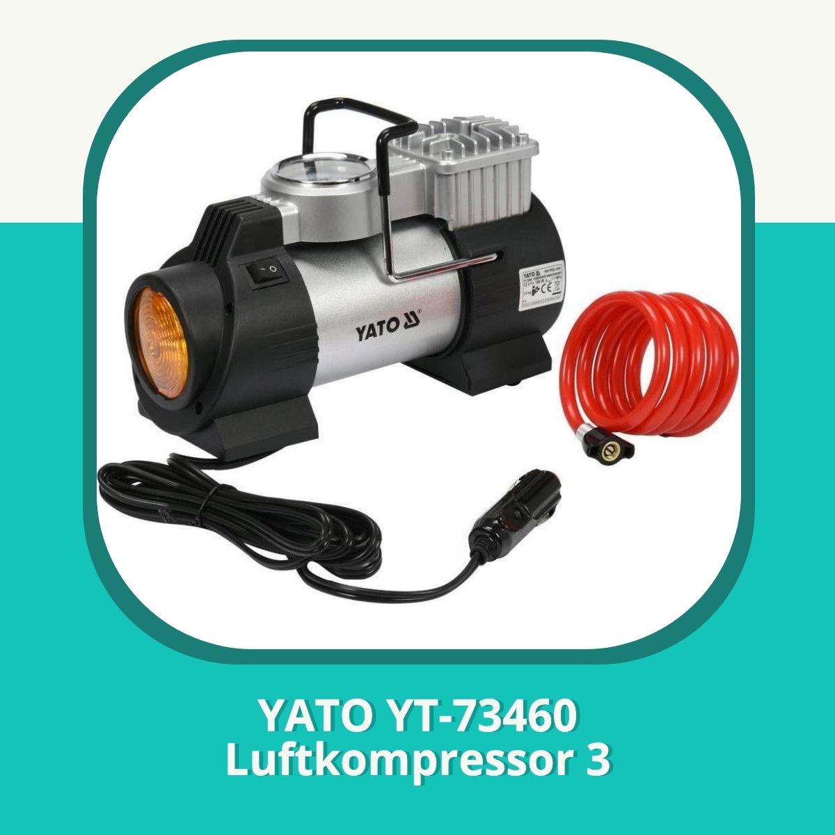 Recension af YATO YT-73460 Luftkompressor 3