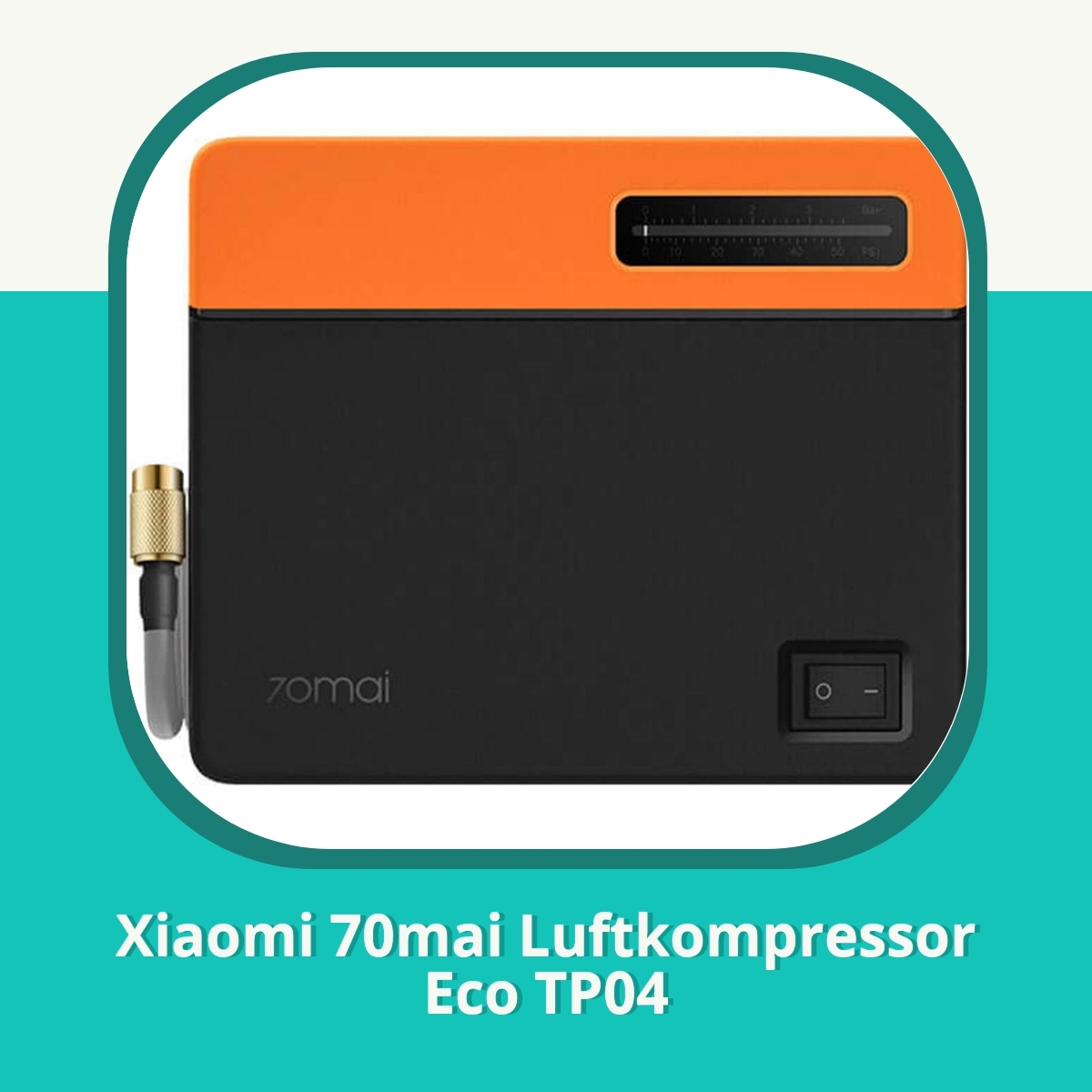 Anmeldelse af Xiaomi 70mai Luftkompressor Eco TP04