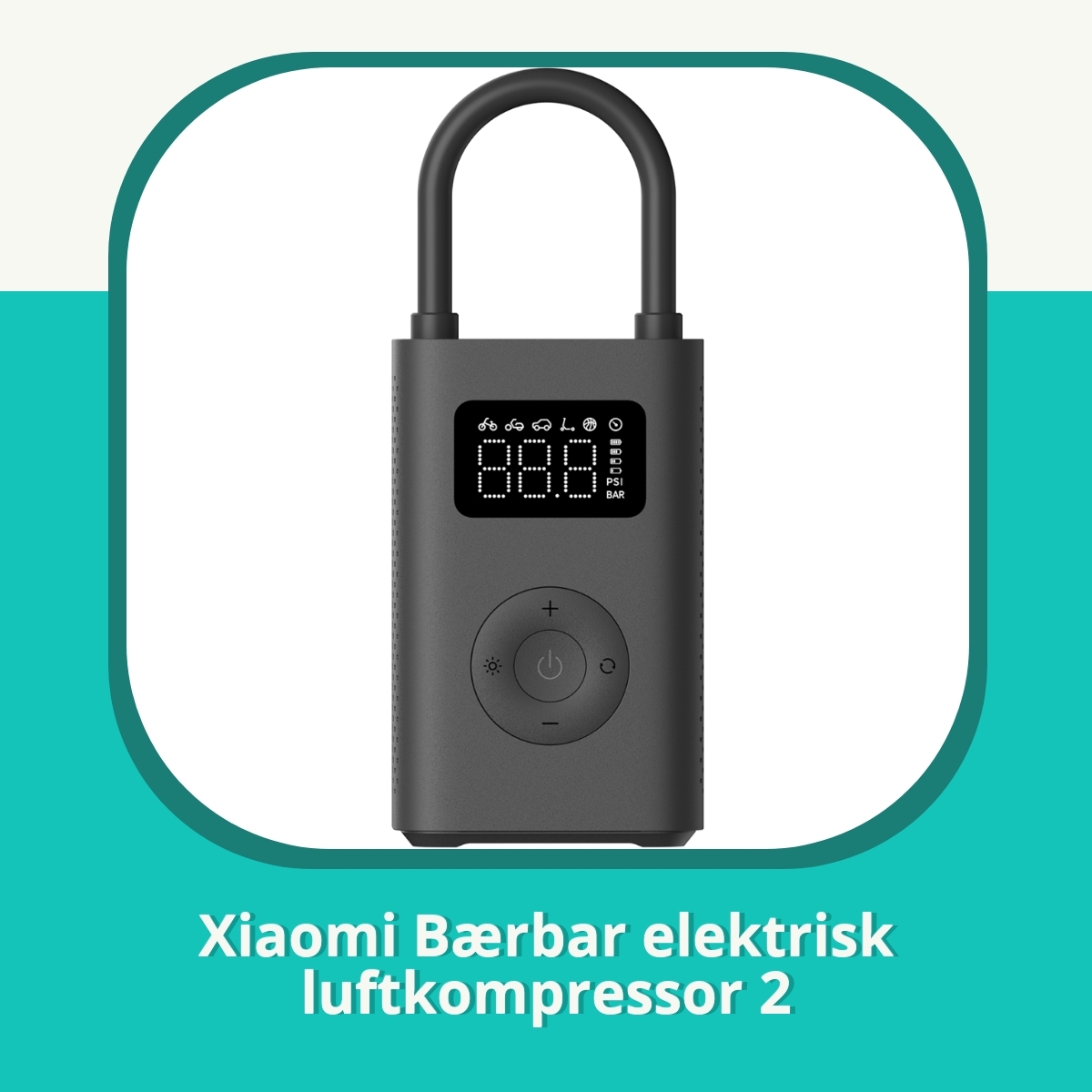 Anmeldelse af Xiaomi Bærbar elektrisk luftkompressor 2