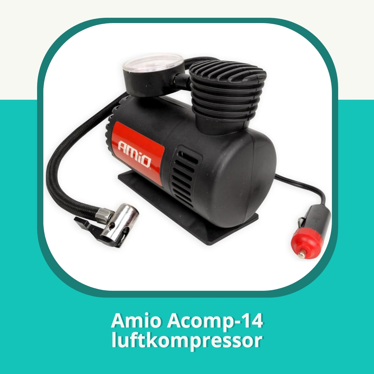 Recension af Amio Acomp-14 luftkompressor