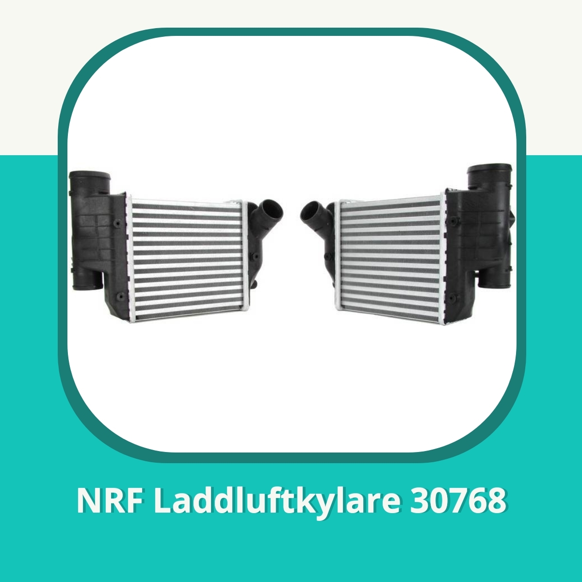 Recension af NRF Laddluftkylare 30768