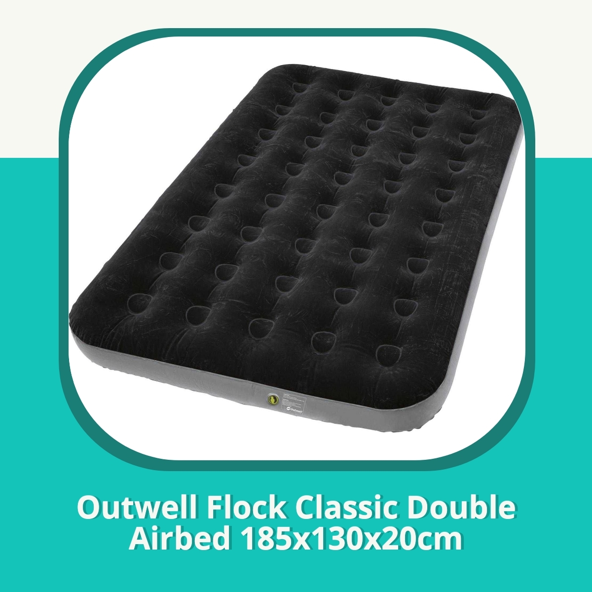 Anmeldelse af Outwell Flock Classic Double Airbed 185x130x20cm