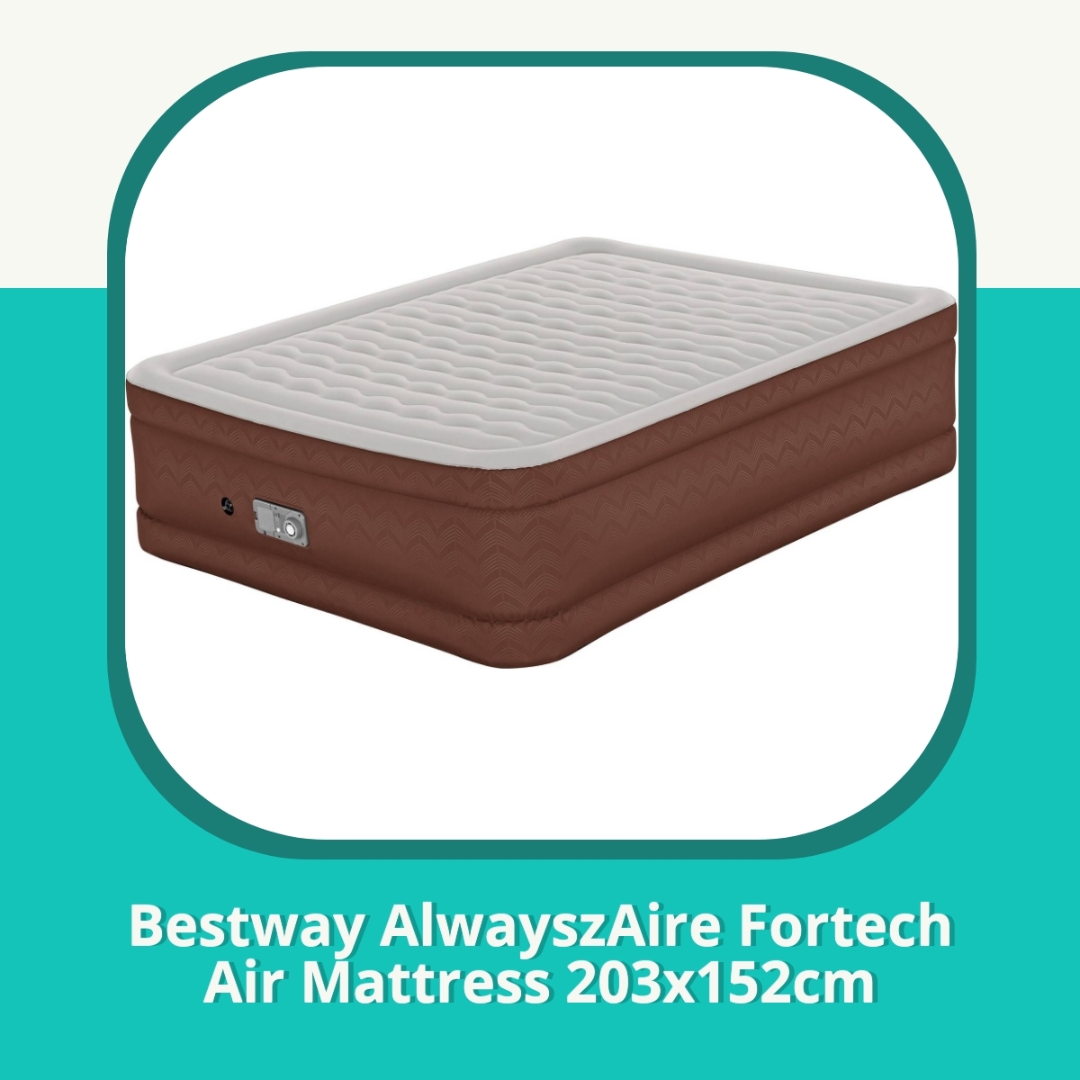 Anmeldelse af Bestway AlwayszAire Fortech Air Mattress 203x152cm