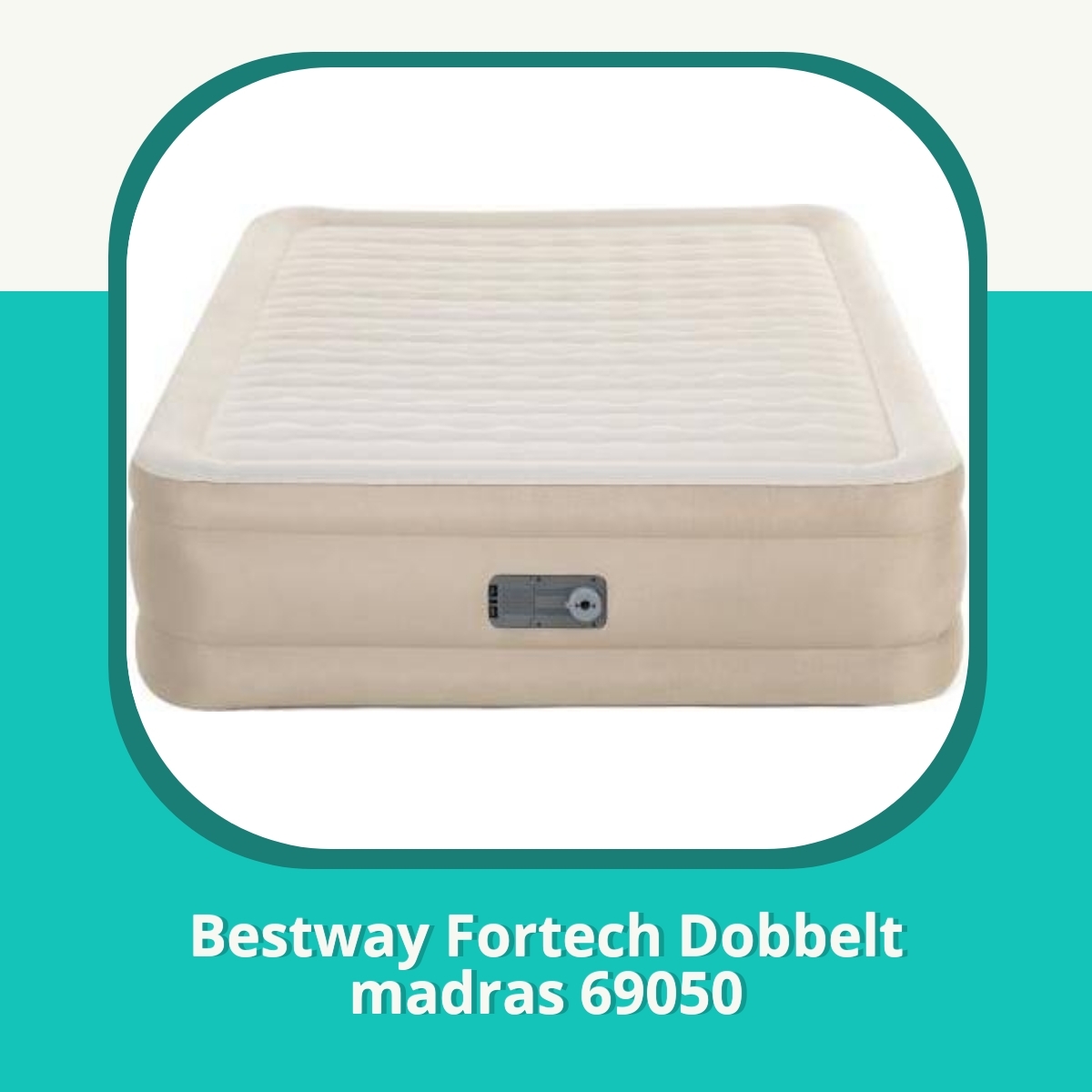 Anmeldelse af Bestway Fortech Dobbelt madras 69050