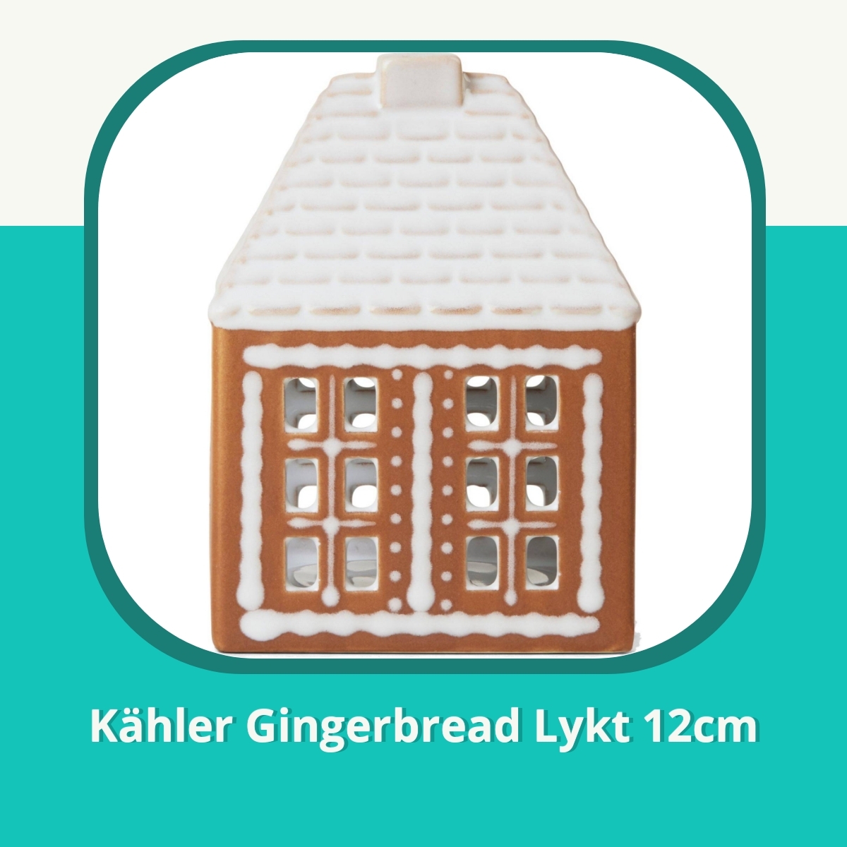 Anmeldelse Kähler Gingerbread Lykt 12cm