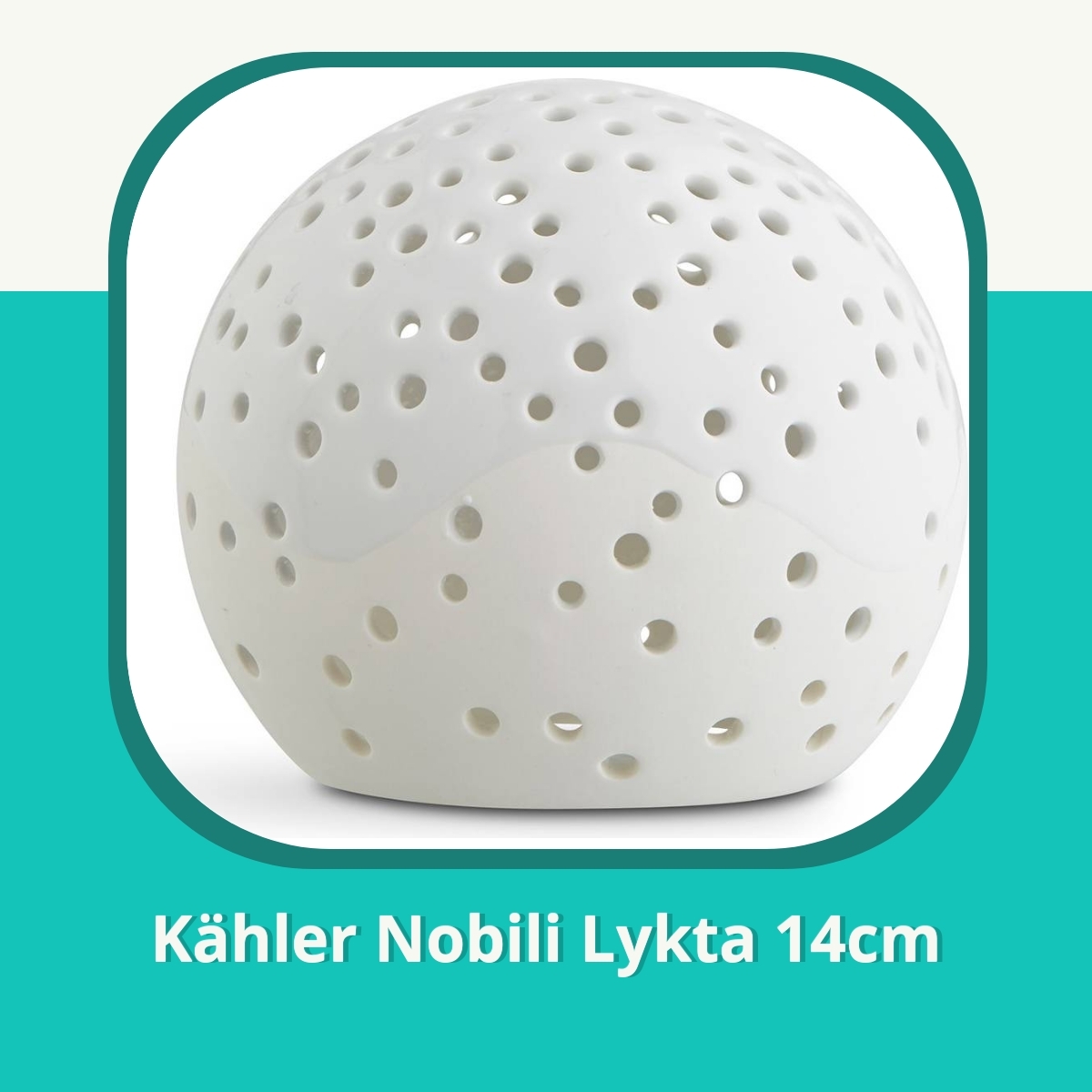Recension Kähler Nobili Lykta 14cm