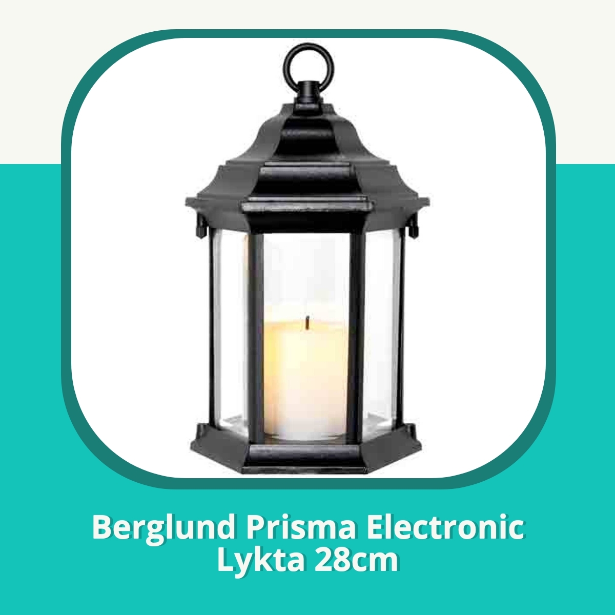 Recension af Berglund Prisma Electronic Lykta 28cm