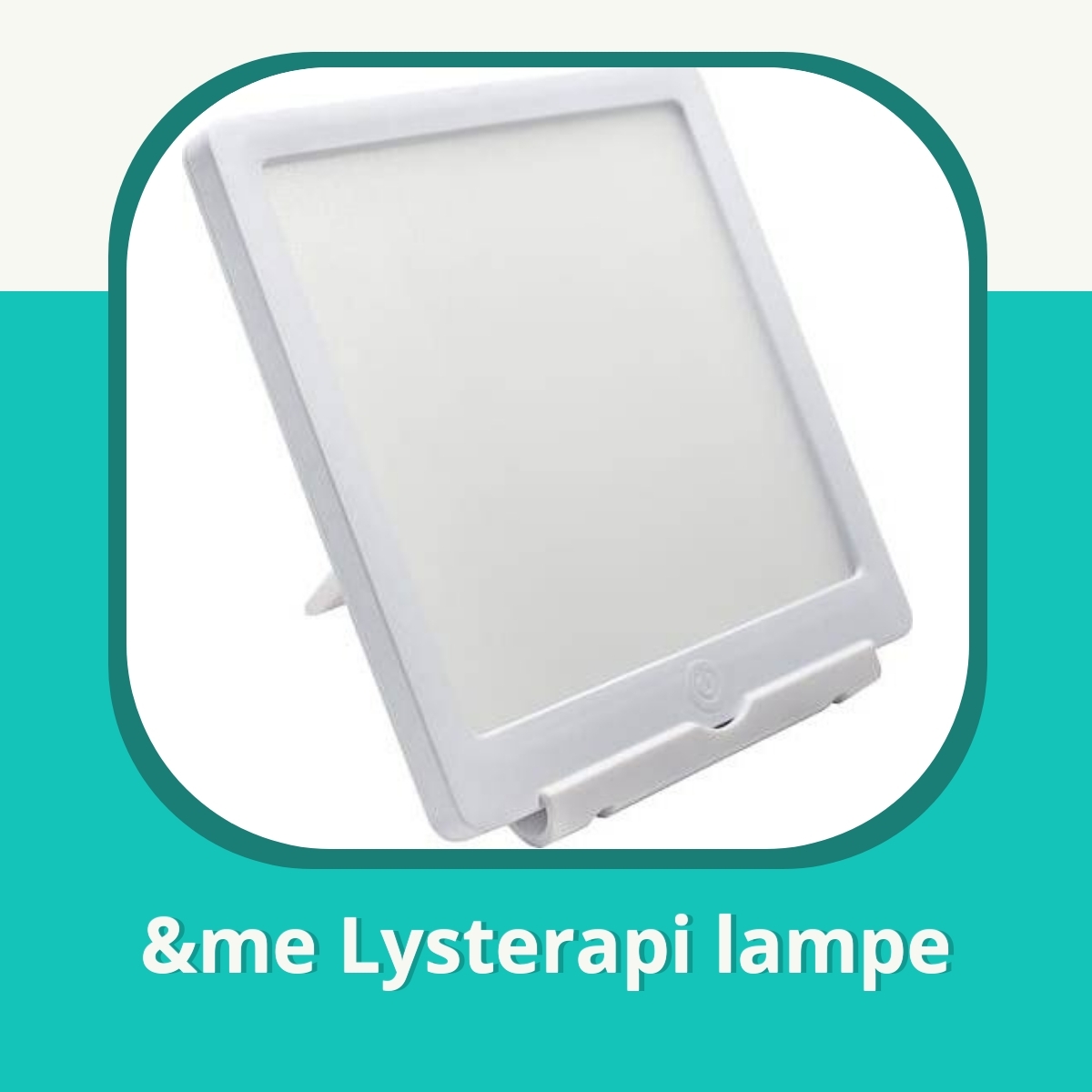 Anmeldelse af &me Lysterapi lampe