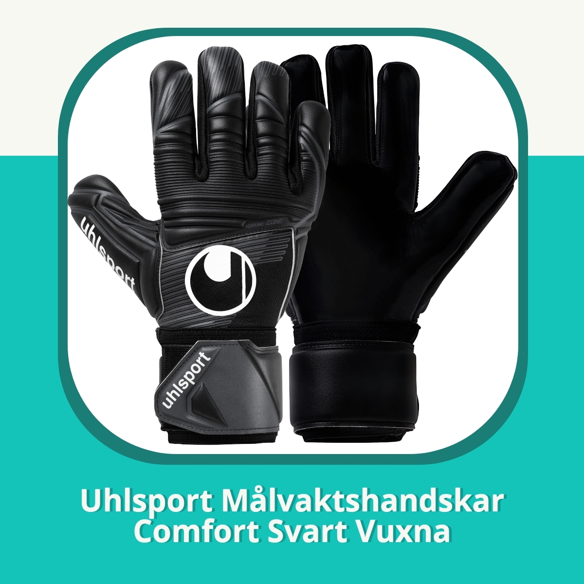 Recension af Uhlsport Målvaktshandskar Comfort Svart Vuxna