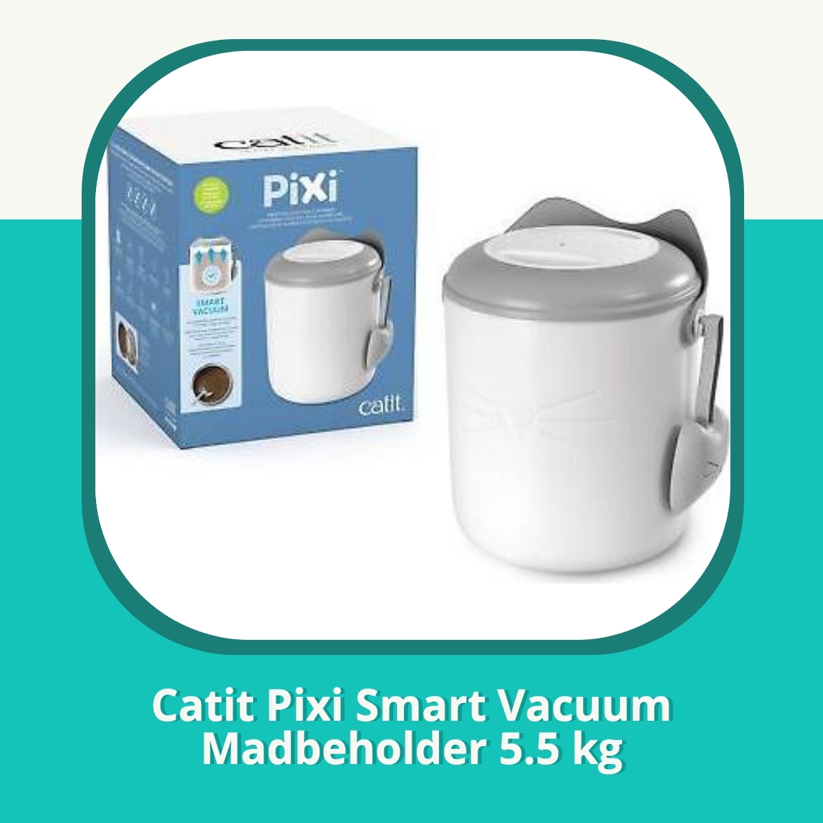 Anmeldelse af Catit Pixi Smart Vacuum Madbeholder 5.5 kg