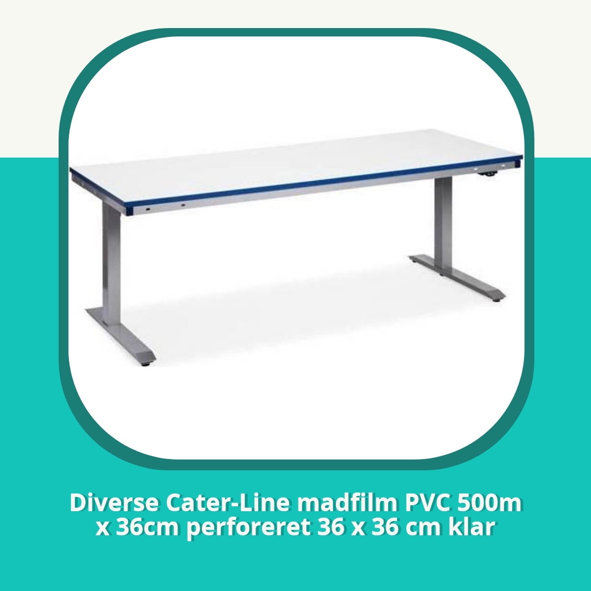 Anmeldelse af Diverse Cater-Line madfilm PVC 500m x 36cm perforeret 36 x 36 cm klar