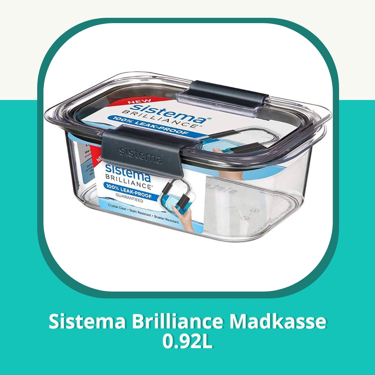Anmeldelse af Sistema Brilliance Madkasse 0.92L