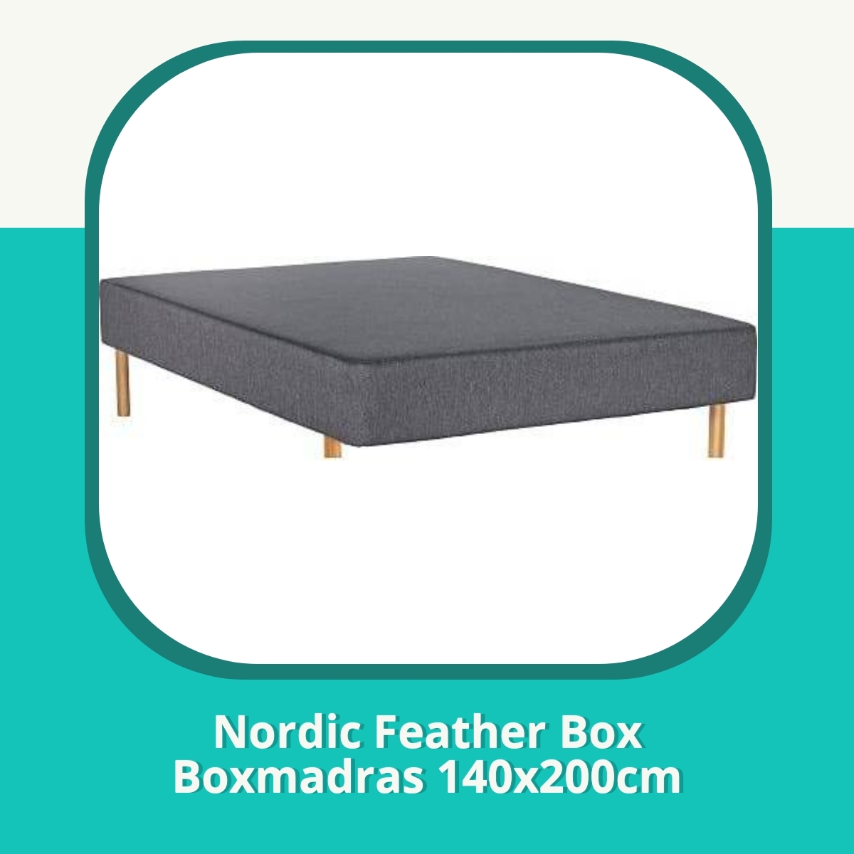 Anmeldelse af Nordic Feather Box Boxmadras 140x200cm