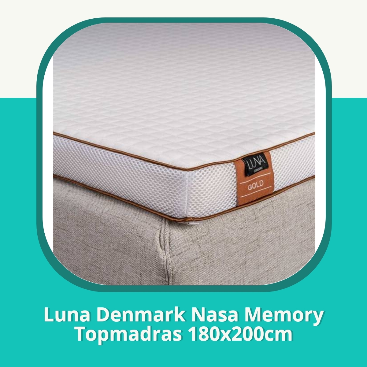 Anmeldelse af Luna Denmark Nasa Memory Topmadras 180x200cm