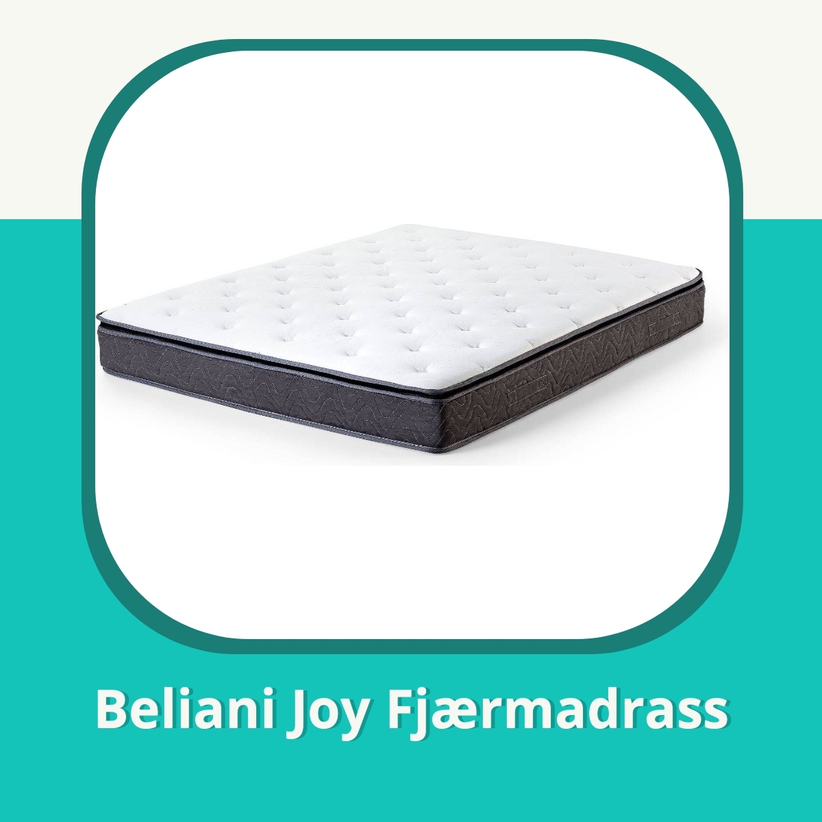 Anmeldelse Beliani Joy Fjærmadrass