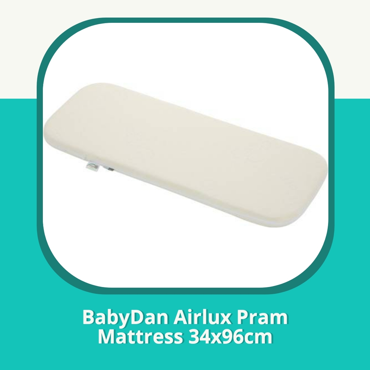 Anmeldelse af BabyDan Airlux Pram Mattress 34x96cm