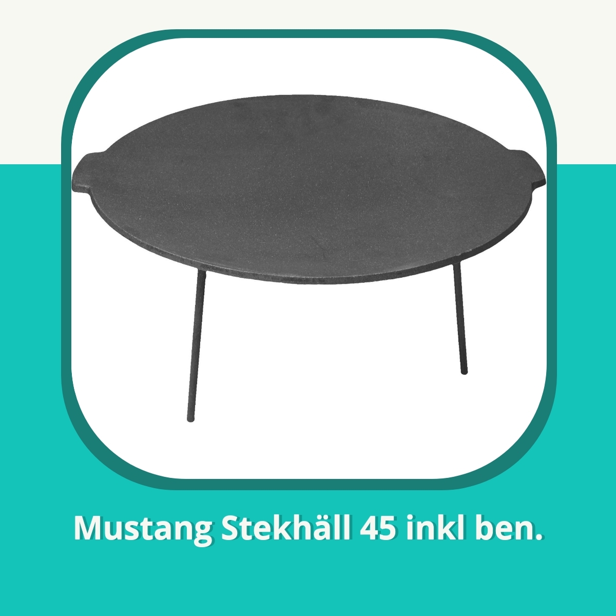 Anmeldelse af Mustang Stekhäll 45 inkl ben.