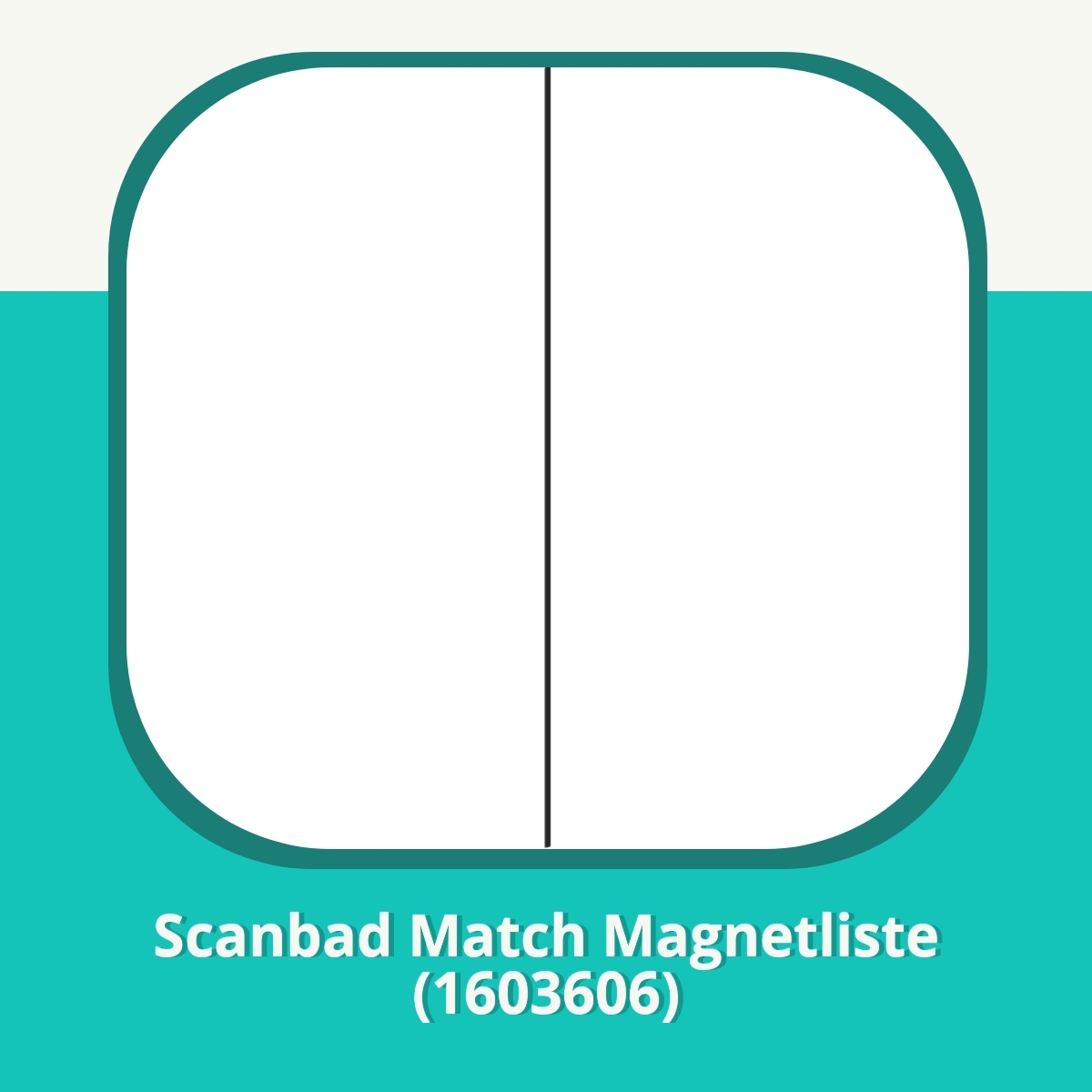 Anmeldelse af Scanbad Match Magnetliste (1603606)