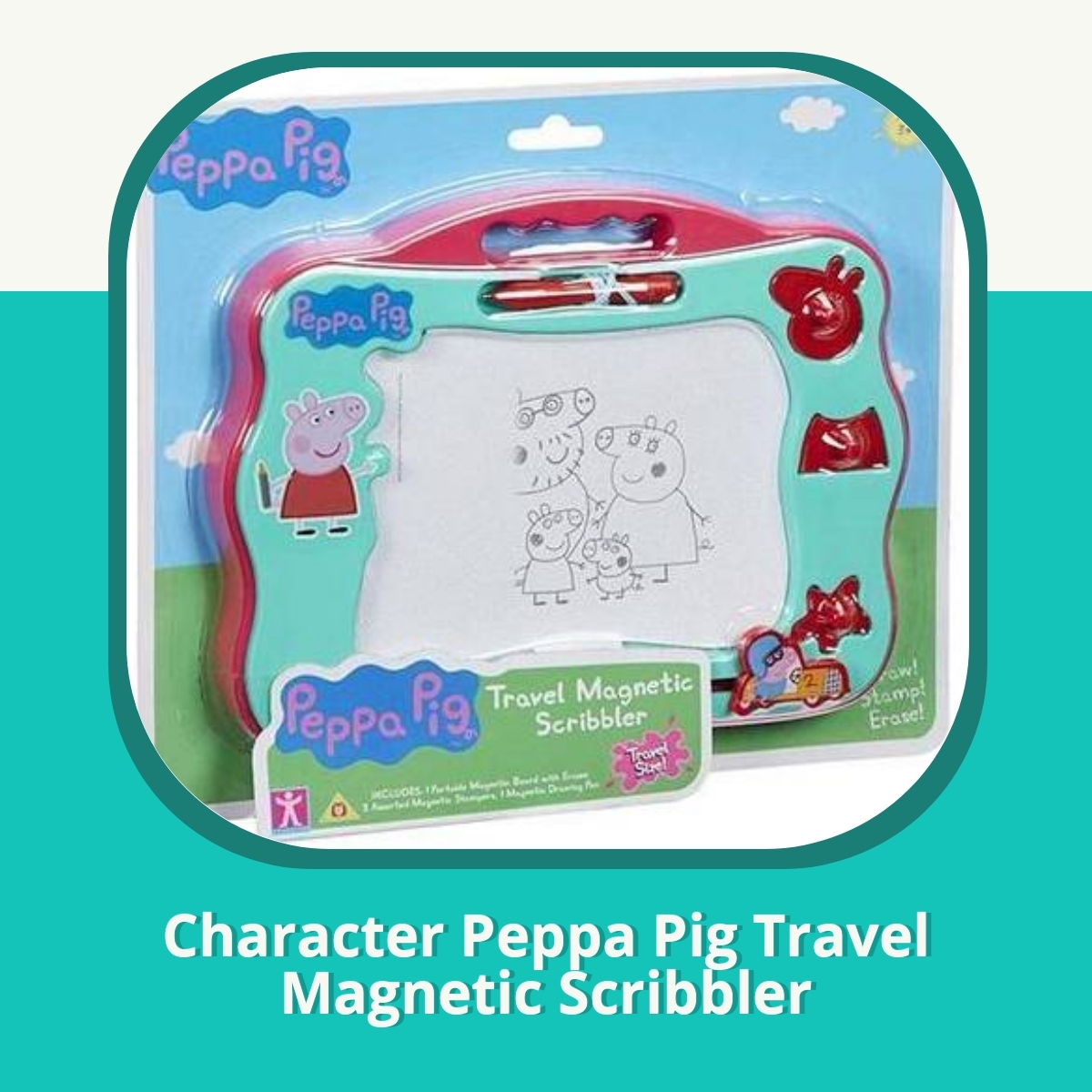 Recension af Character Peppa Pig Travel Magnetic Scribbler