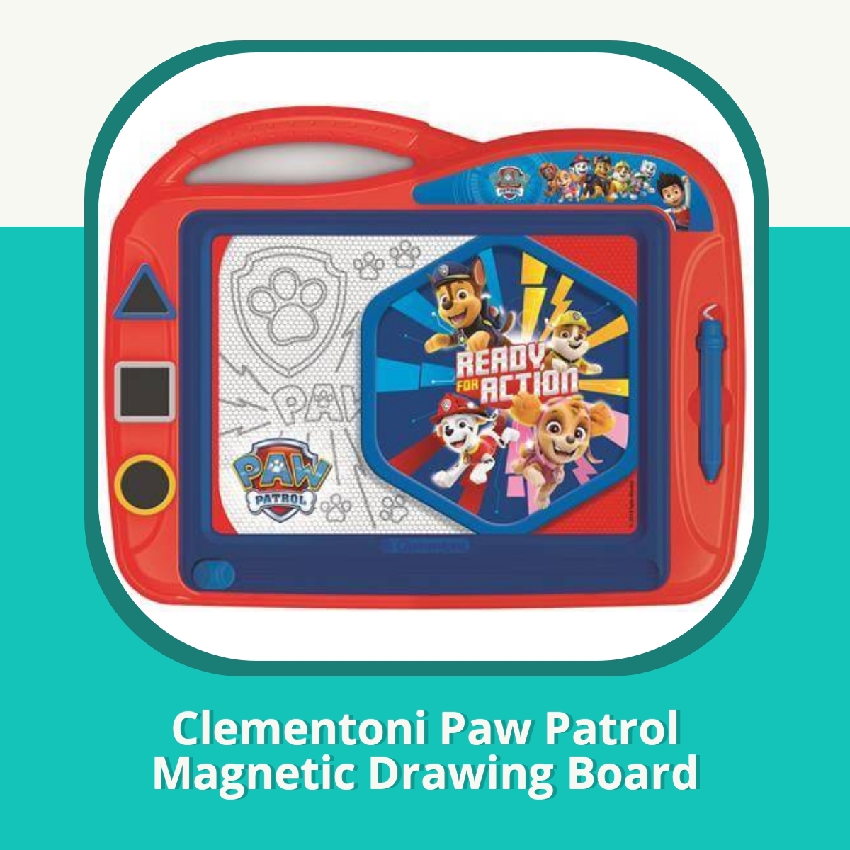 Anmeldelse af Clementoni Paw Patrol Magnetic Drawing Board