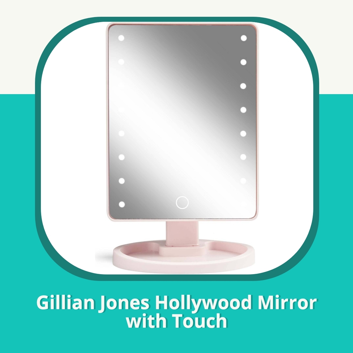 Anmeldelse af Gillian Jones Hollywood Mirror with Touch