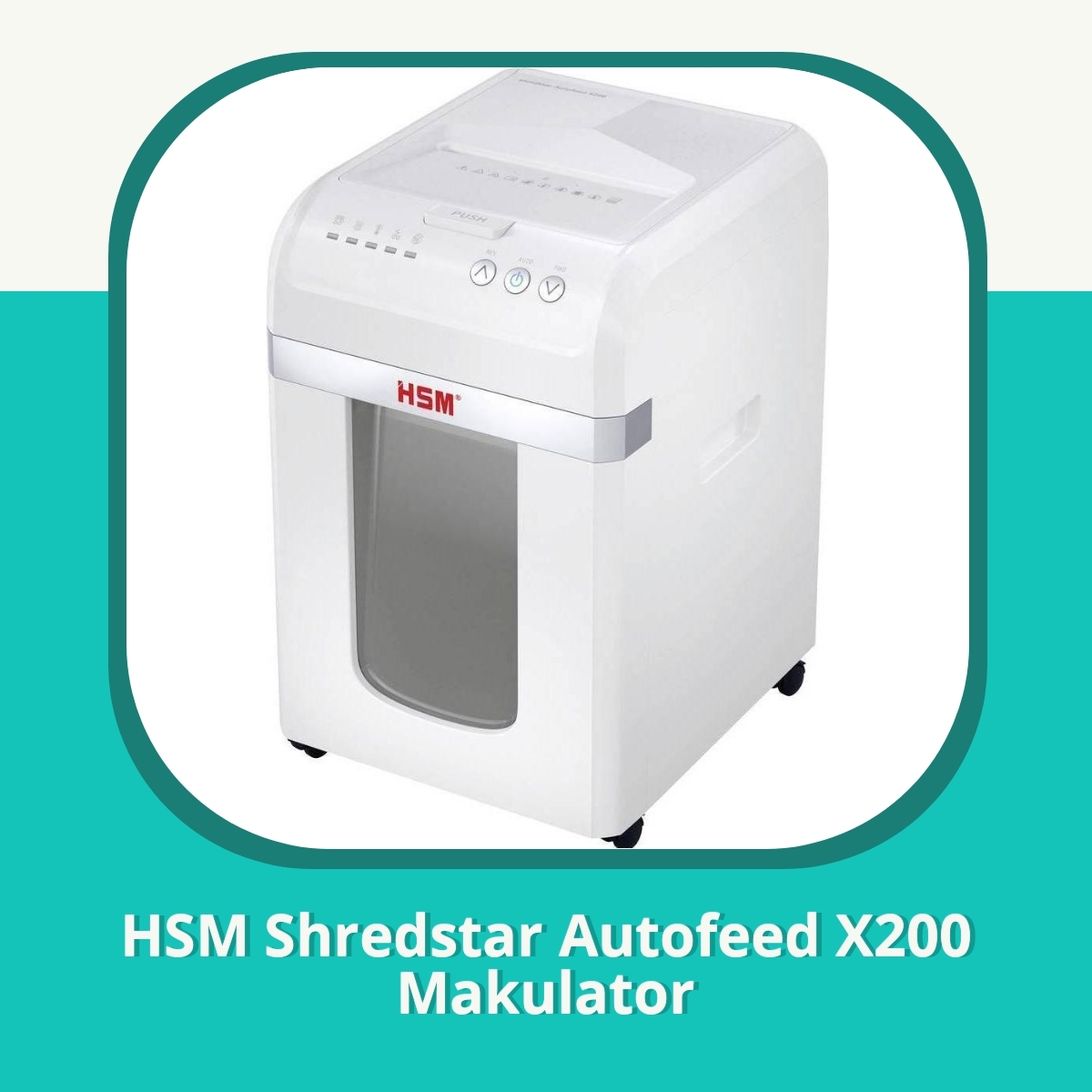 Recension HSM Shredstar Autofeed X200 Makulator