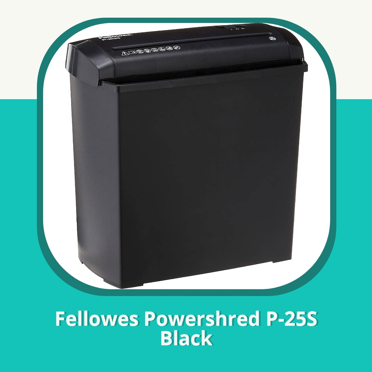 Recension af Fellowes Powershred P-25S Black