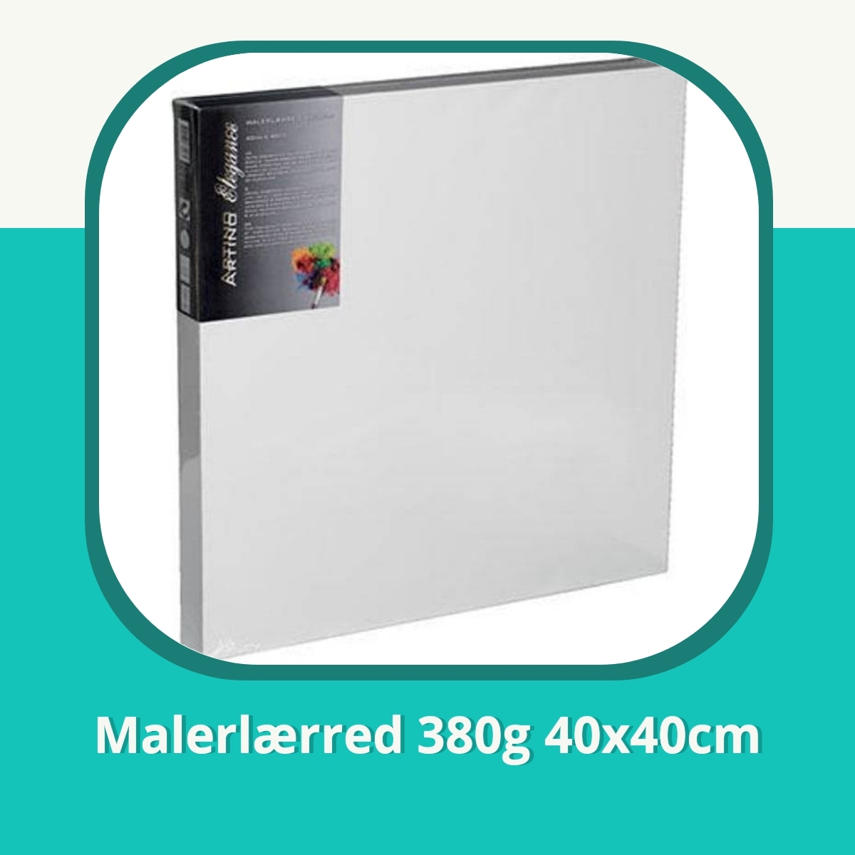 Anmeldelse af Malerlærred 380g 40x40cm