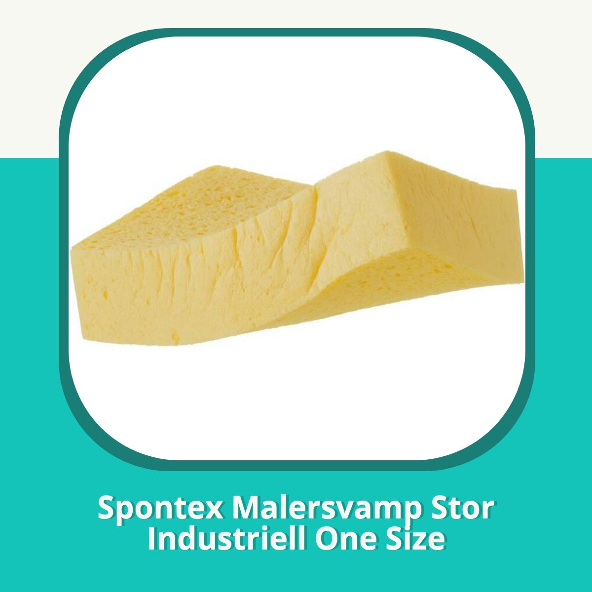 Anmeldelse af Spontex Malersvamp Stor Industriell One Size