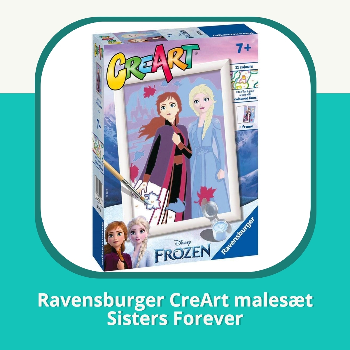 Anmeldelse af Ravensburger CreArt malesæt Sisters Forever
