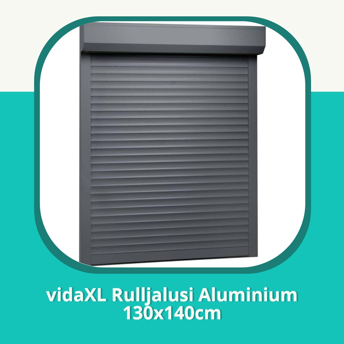 Recension af vidaXL Rulljalusi Aluminium 130x140cm