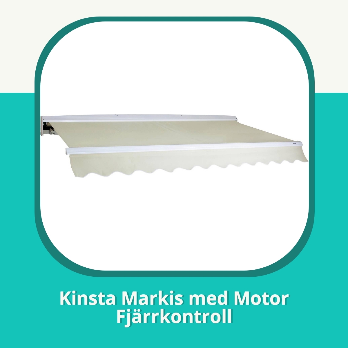 Recension af Kinsta Markis med Motor Fjärrkontroll