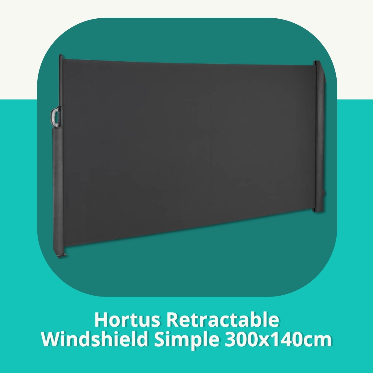 Anmeldelse af Hortus Retractable Windshield Simple 300x140cm