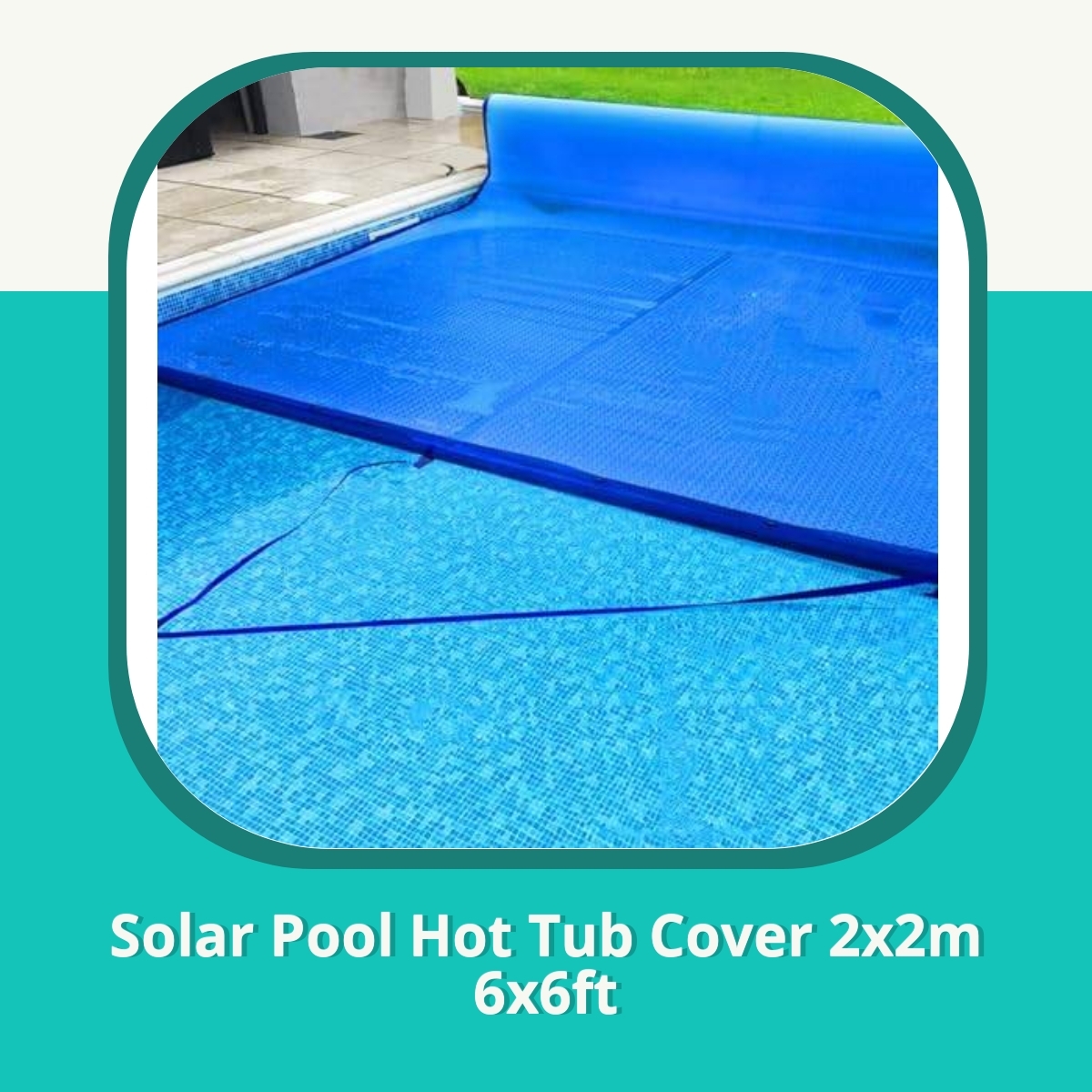 Recension af Solar Pool Hot Tub Cover 2x2m 6x6ft